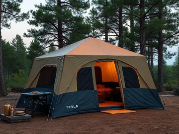 Tesla tent model y dimensions chart